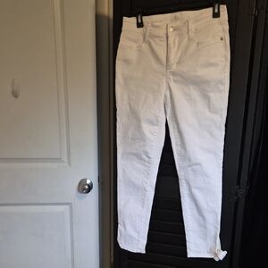 White Women's High-Rise Jeans -